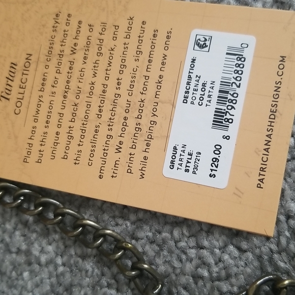 NWT Patricia Nash Clutch/Shoulder Bag - Picture 8 of 8